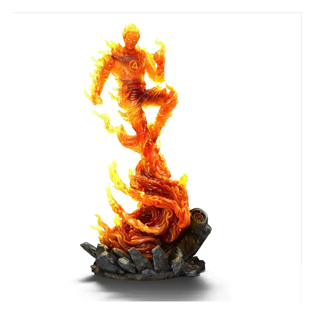 Fantastic Four Art Scale Socha 1/10 Human Torch 30 cm fotografii produktu