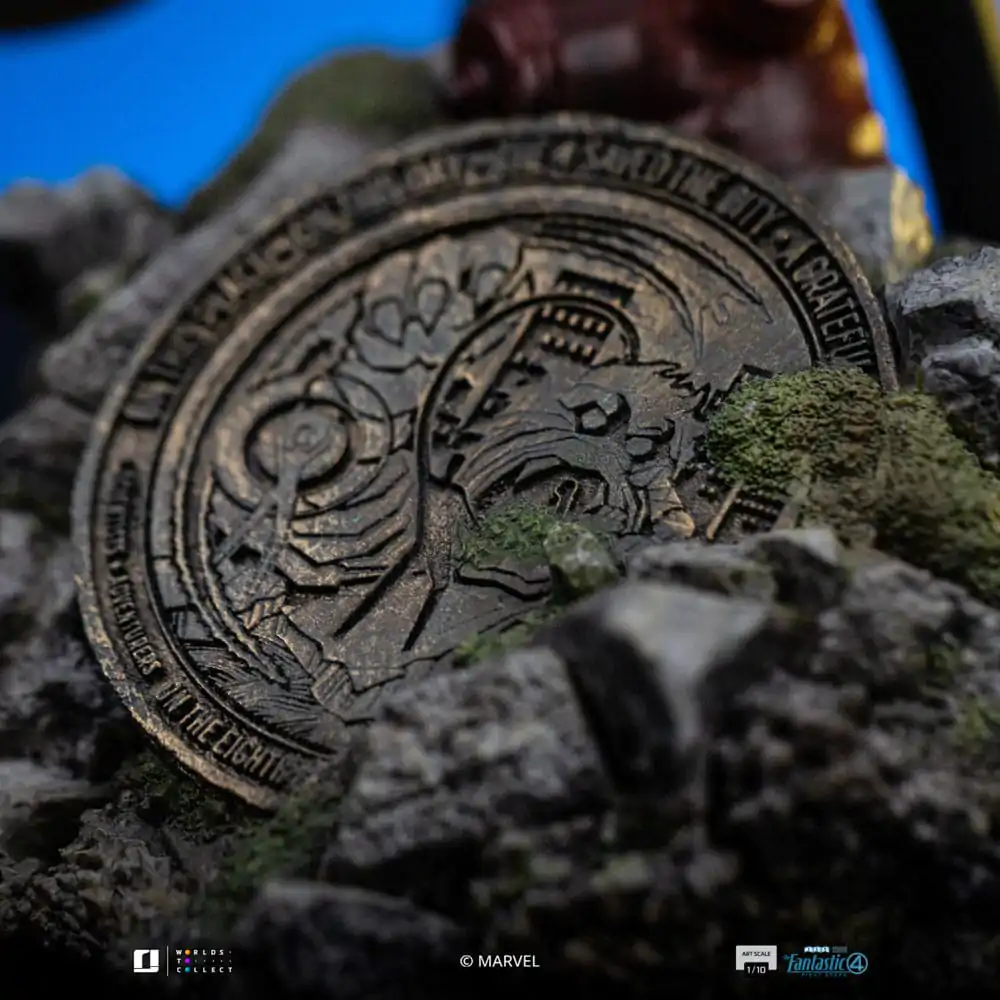 Fantastic Four Art Scale Statue 1/10 Invisible Woman and Franklin 28 cm Socha fotografii produktu