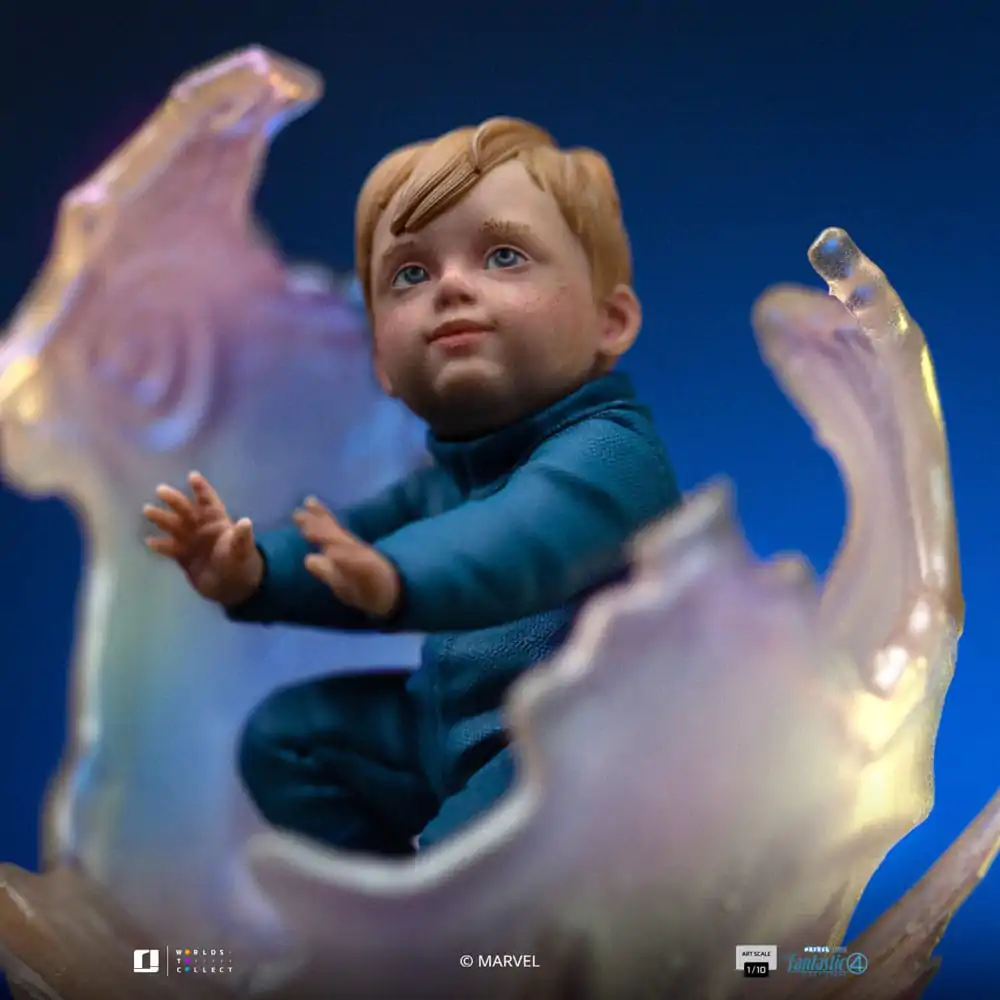 Fantastic Four Art Scale Statue 1/10 Invisible Woman and Franklin 28 cm Socha fotografii produktu