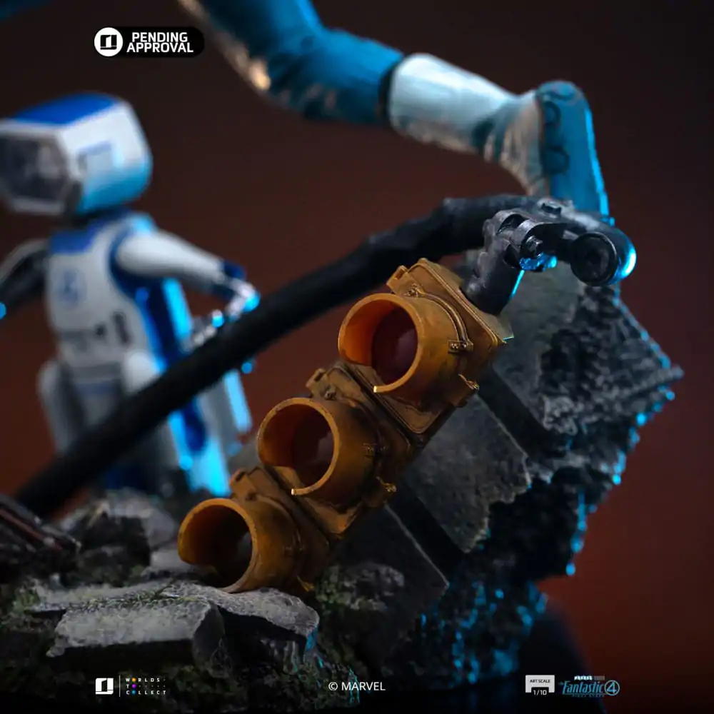 Fantastic Four Art Scale Statue 1/10 Soška Mr. Fantastic a H.E.R.B.I.E 26 cm fotografii produktu