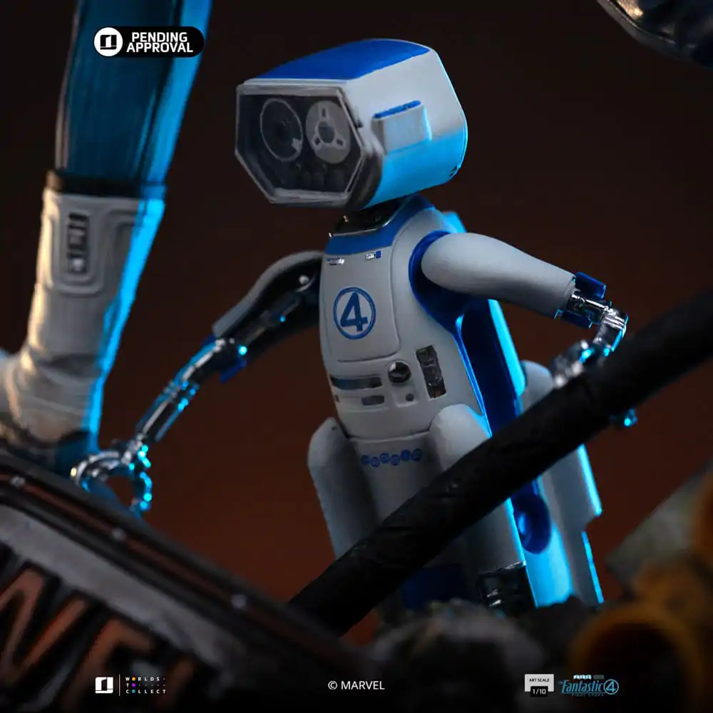 Fantastic Four Art Scale Statue 1/10 Soška Mr. Fantastic a H.E.R.B.I.E 26 cm fotografii produktu