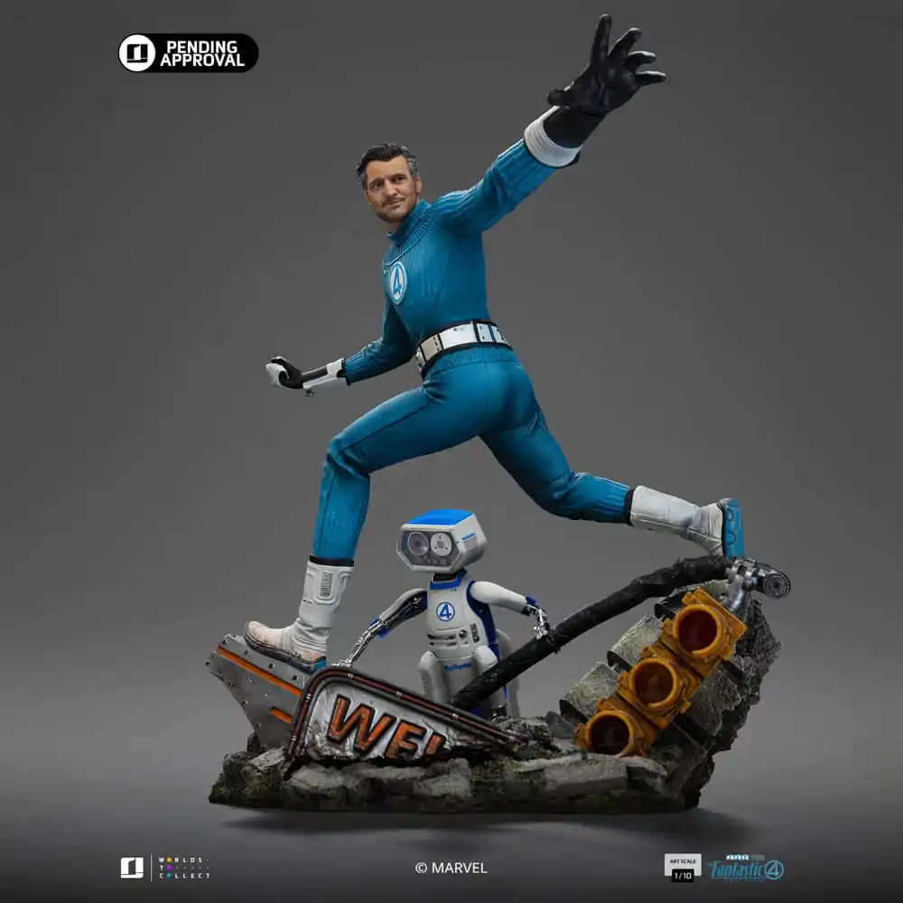 Fantastic Four Art Scale Statue 1/10 Soška Mr. Fantastic a H.E.R.B.I.E 26 cm fotografii produktu