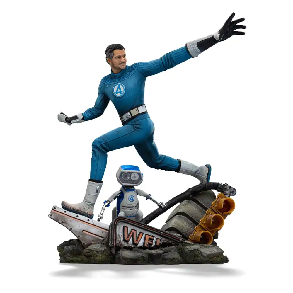 Fantastic Four Art Scale Statue 1/10 Soška Mr. Fantastic a H.E.R.B.I.E 26 cm fotografii produktu