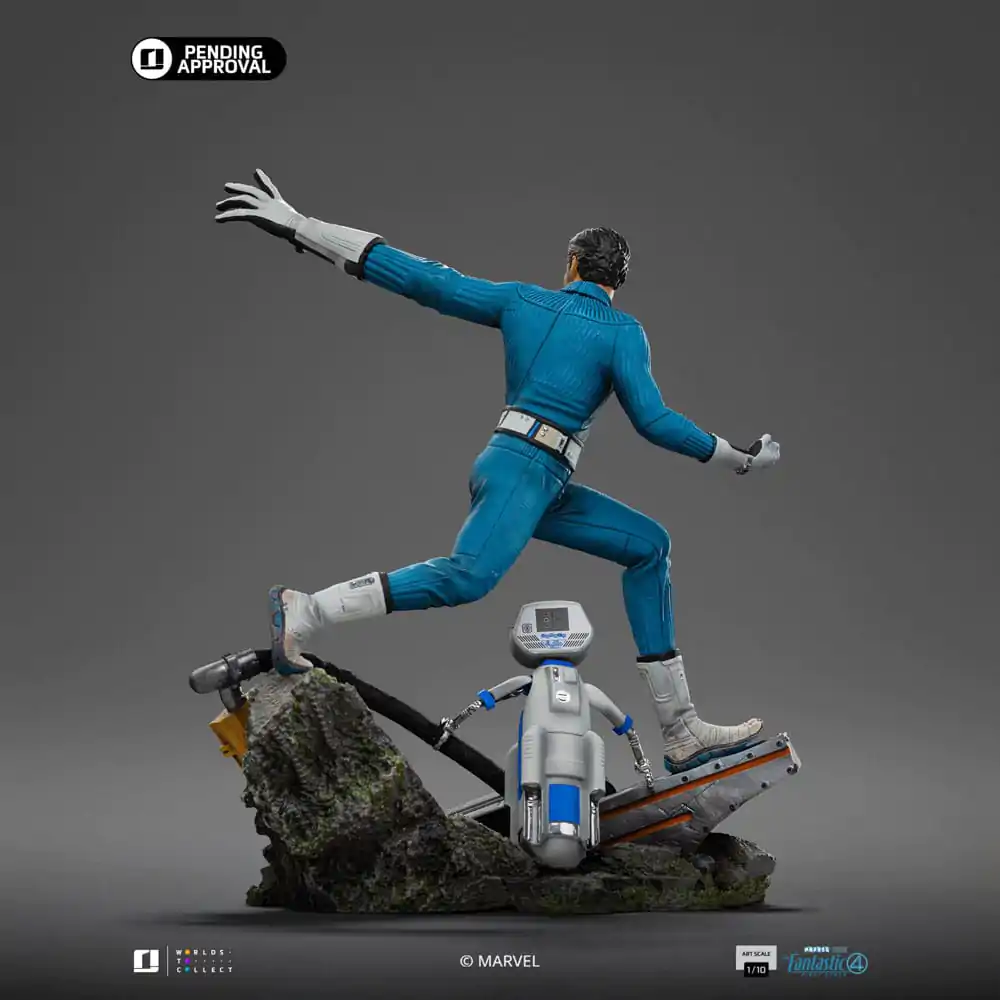 Fantastic Four Art Scale Statue 1/10 Soška Mr. Fantastic a H.E.R.B.I.E 26 cm fotografii produktu