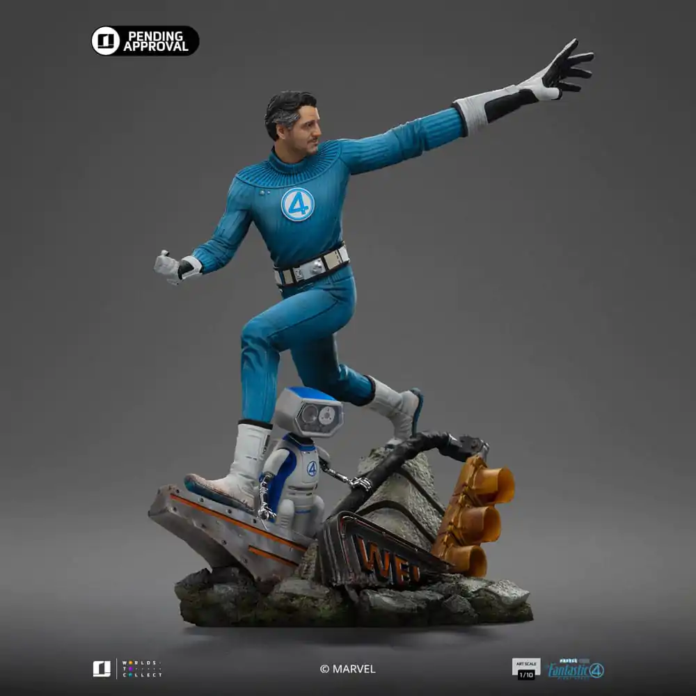 Fantastic Four Art Scale Statue 1/10 Soška Mr. Fantastic a H.E.R.B.I.E 26 cm fotografii produktu