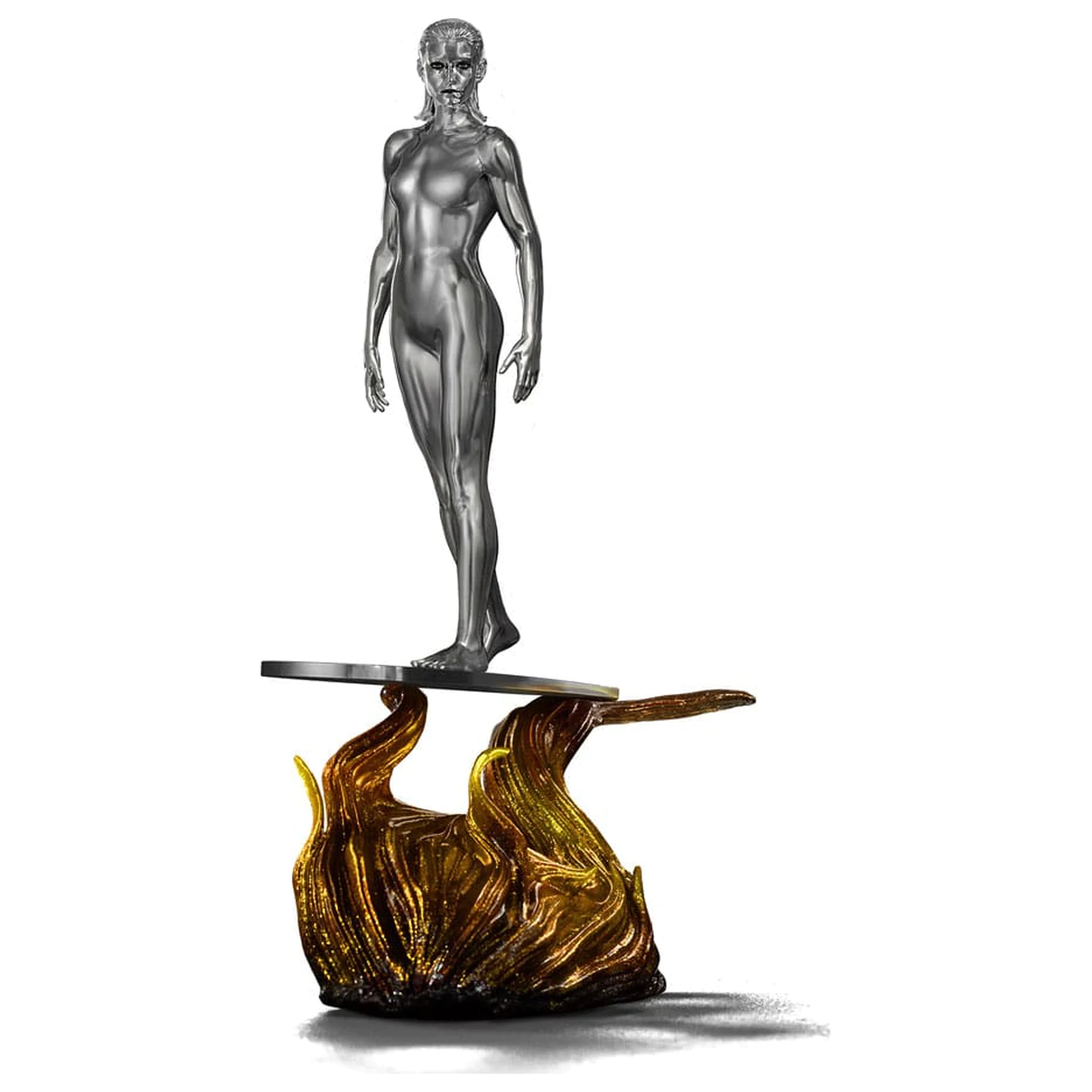 Fantastic Four Art Scale socha 1/10 Silver Surfer 27 cm fotografii produktu