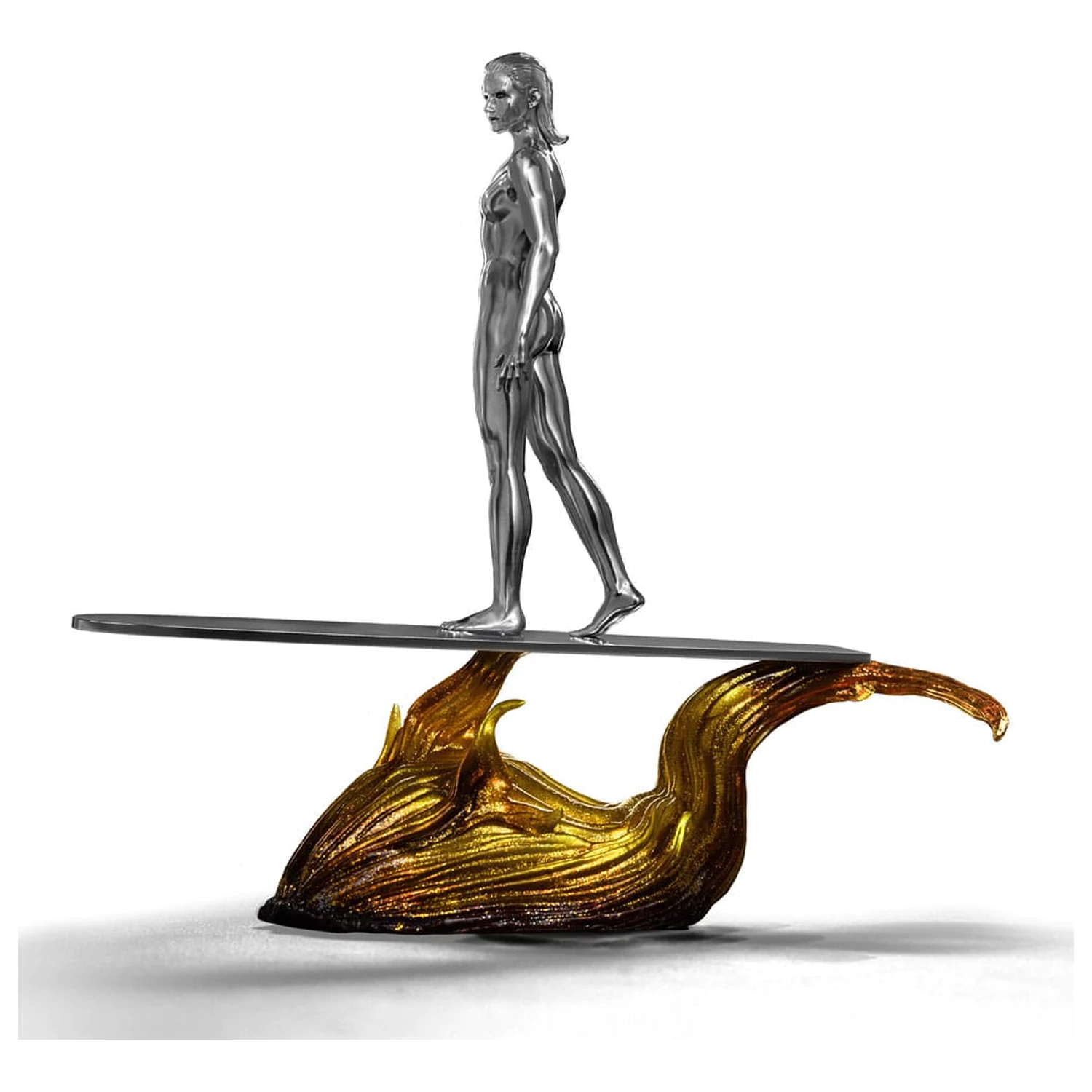 Fantastic Four Art Scale socha 1/10 Silver Surfer 27 cm fotografii produktu