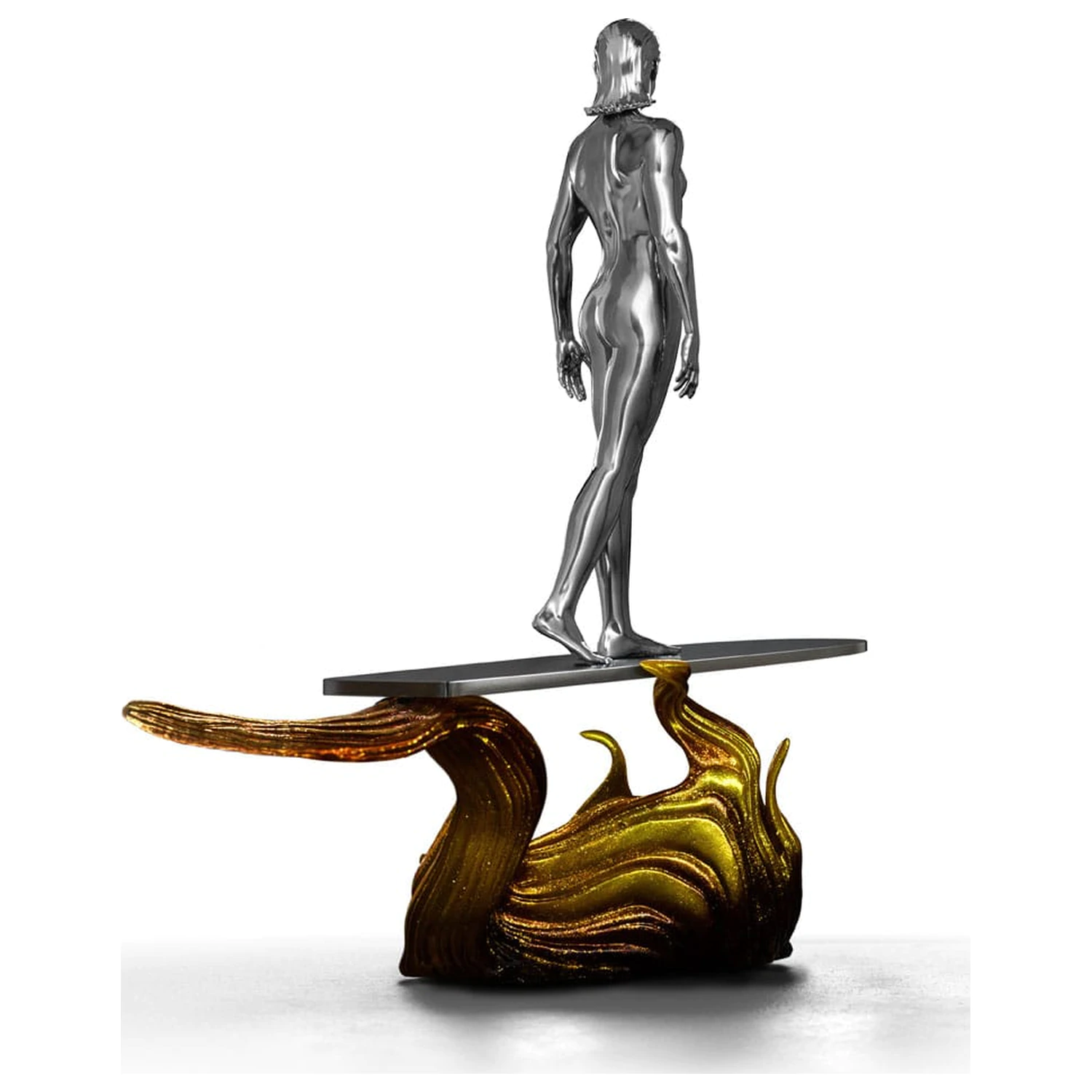 Fantastic Four Art Scale socha 1/10 Silver Surfer 27 cm fotografii produktu