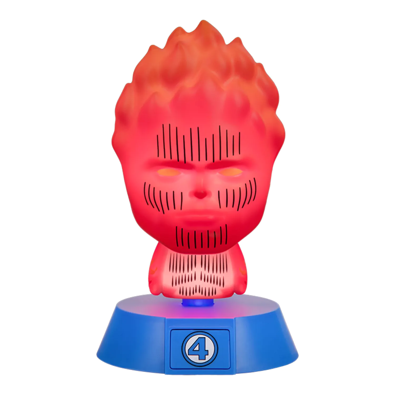 Fantastic Four Icons Světlo Human Torch 11 cm fotografii produktu