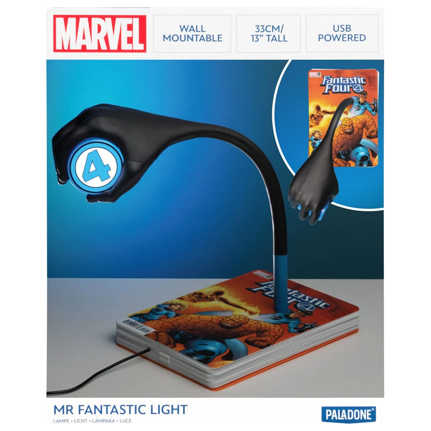 Fantastic Four Polohovatelná stolní lampa Mr Fantastic 32 cm fotografii produktu