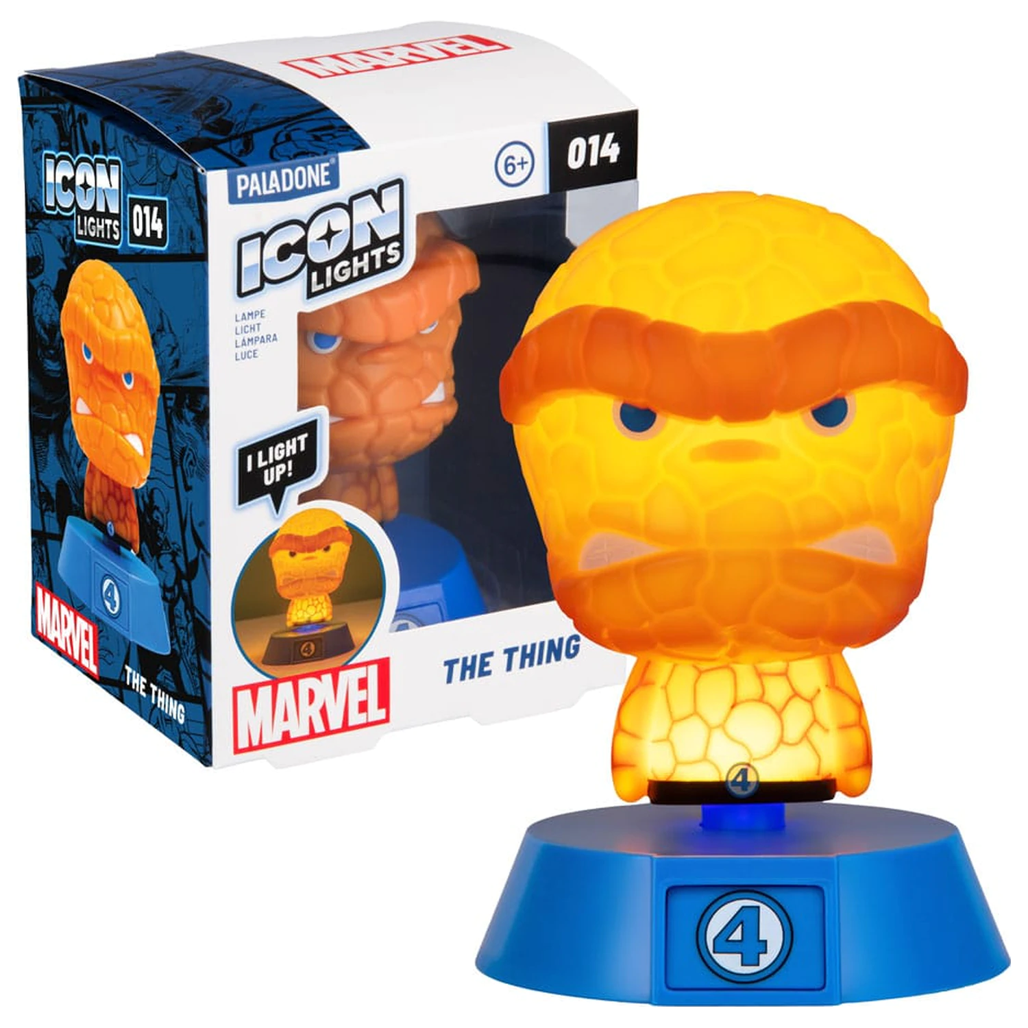 Fantastic Four Icons svítící figurka The Thing 11 cm fotografii produktu