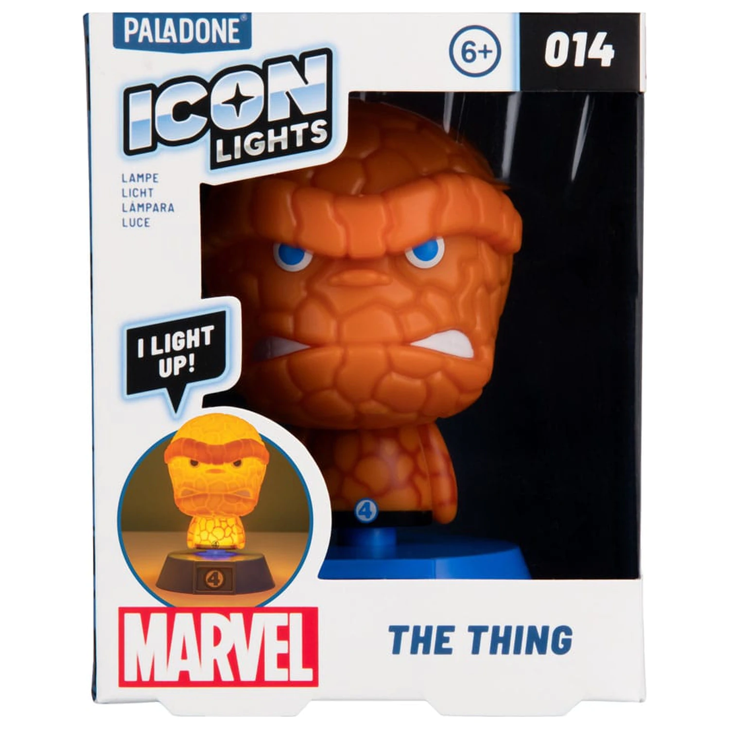 Fantastic Four Icons svítící figurka The Thing 11 cm fotografii produktu