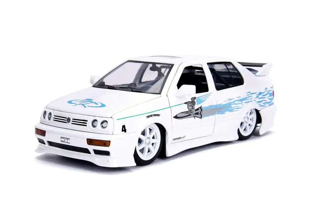 Fast & Furious Diecast Model 1/24 1995 Volkswagen Jetta – Odlévaný model fotografii produktu