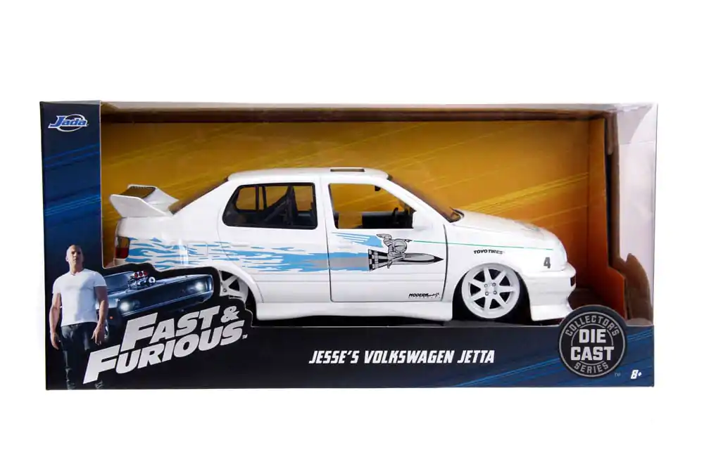 Fast & Furious Diecast Model 1/24 1995 Volkswagen Jetta – Odlévaný model fotografii produktu