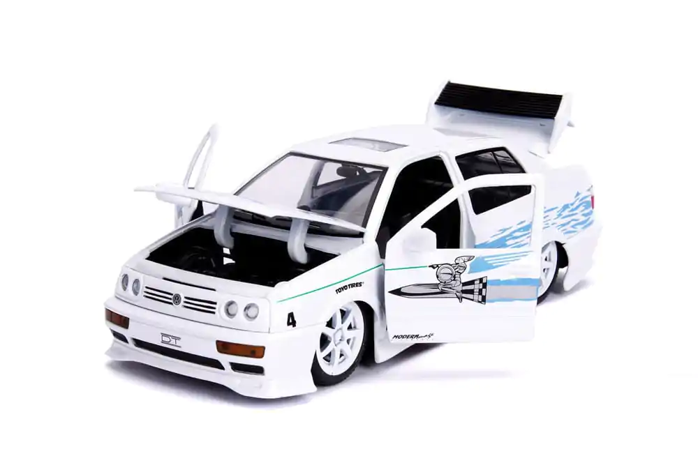 Fast & Furious Diecast Model 1/24 1995 Volkswagen Jetta – Odlévaný model fotografii produktu