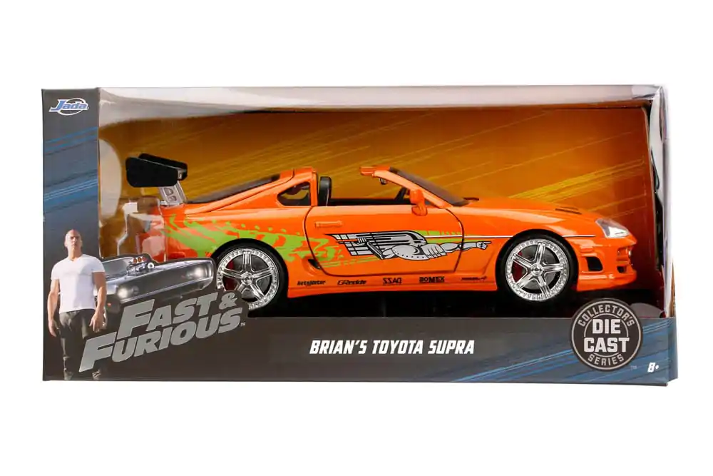 Fast & Furious Diecast Model 1/24 1995 Toyota Supra fotografii produktu