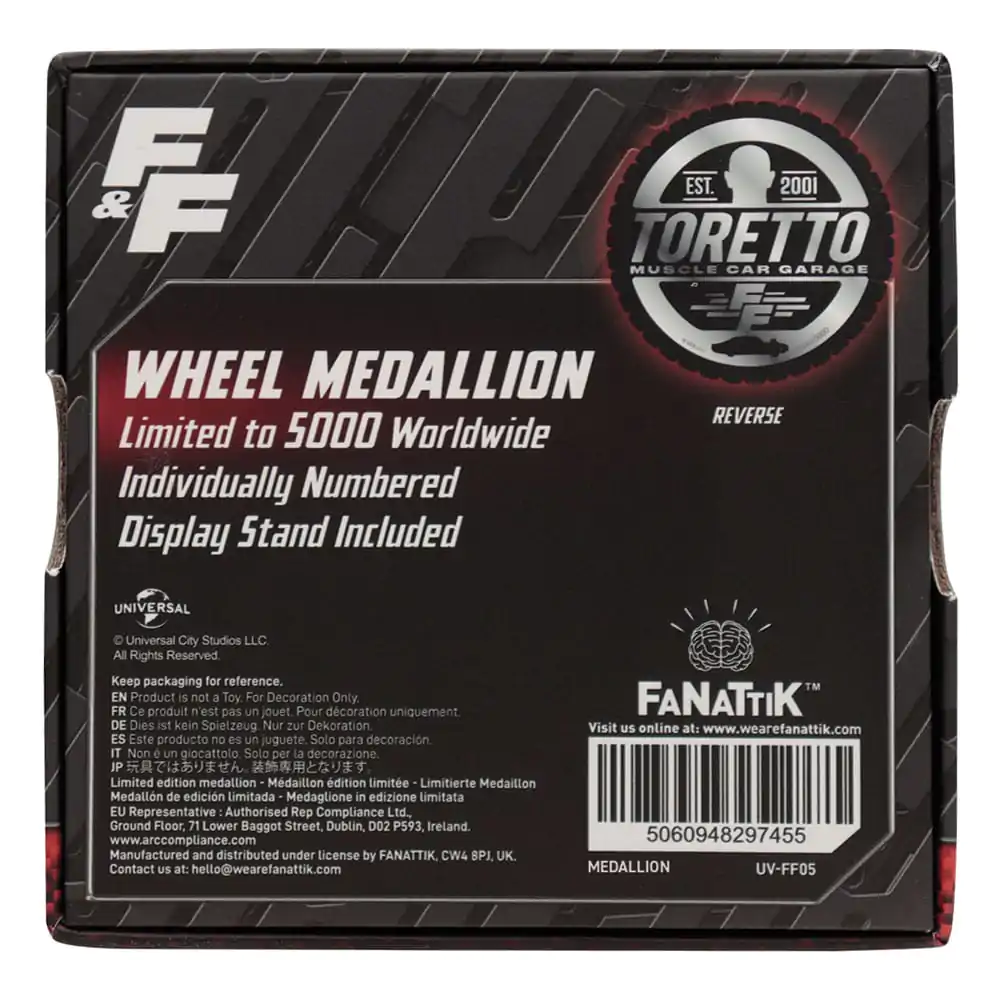 Fast & Furious Medailon Born for Speed fotografii produktu