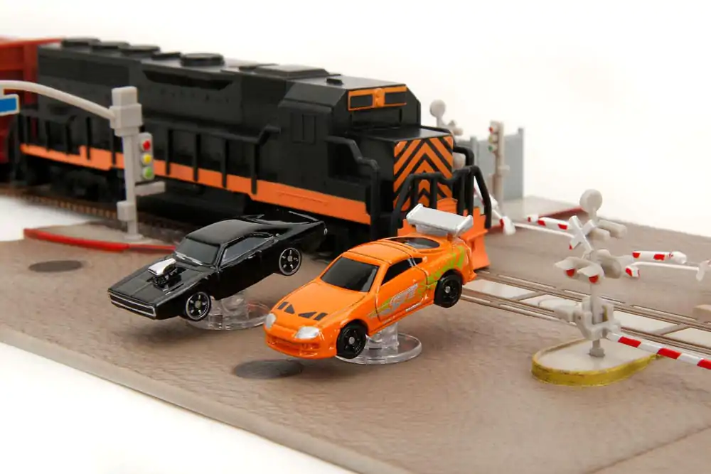 Fast & Furious Nano Metalfigs Nano Scene Vláčková scéna fotografii produktu