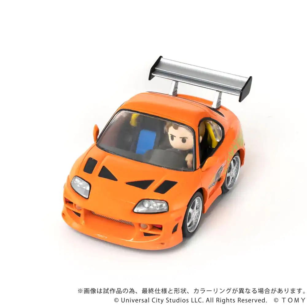 Fast & Furious Q-Village Vozidlo s mini-figurkou Toyota Supra JZA80 9 cm fotografii produktu