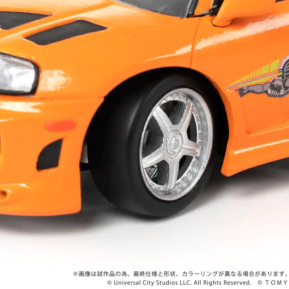 Fast & Furious Q-Village Vozidlo s mini-figurkou Toyota Supra JZA80 9 cm fotografii produktu