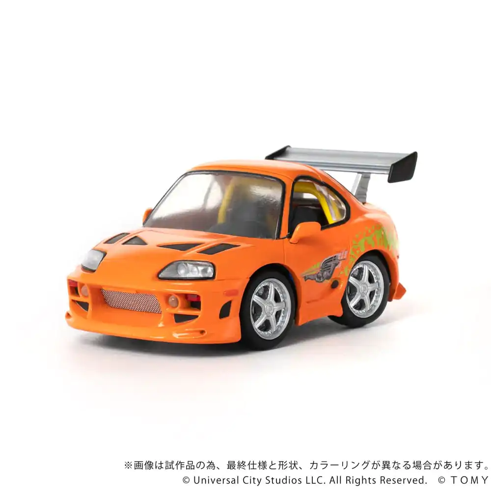 Fast & Furious Q-Village Vozidlo s mini-figurkou Toyota Supra JZA80 9 cm fotografii produktu