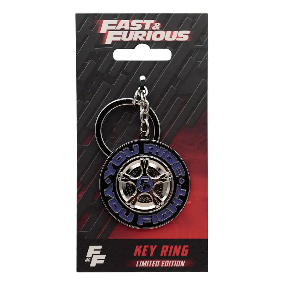 Fast & Furious klíčenka You Ride You Fight limitovaná edice fotografii produktu