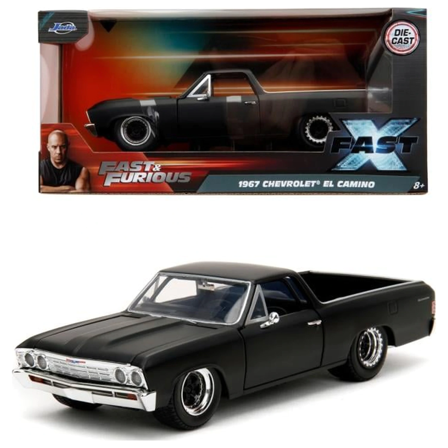 Fast & Furious 1967 El Camino 1/24 fotografii produktu
