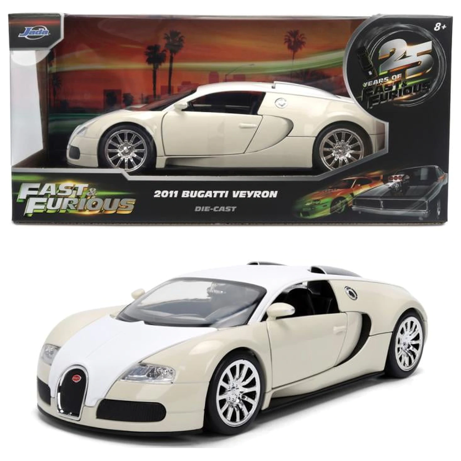 Fast & Furious 2011 Bugatti Veyron 1/24 fotografii produktu