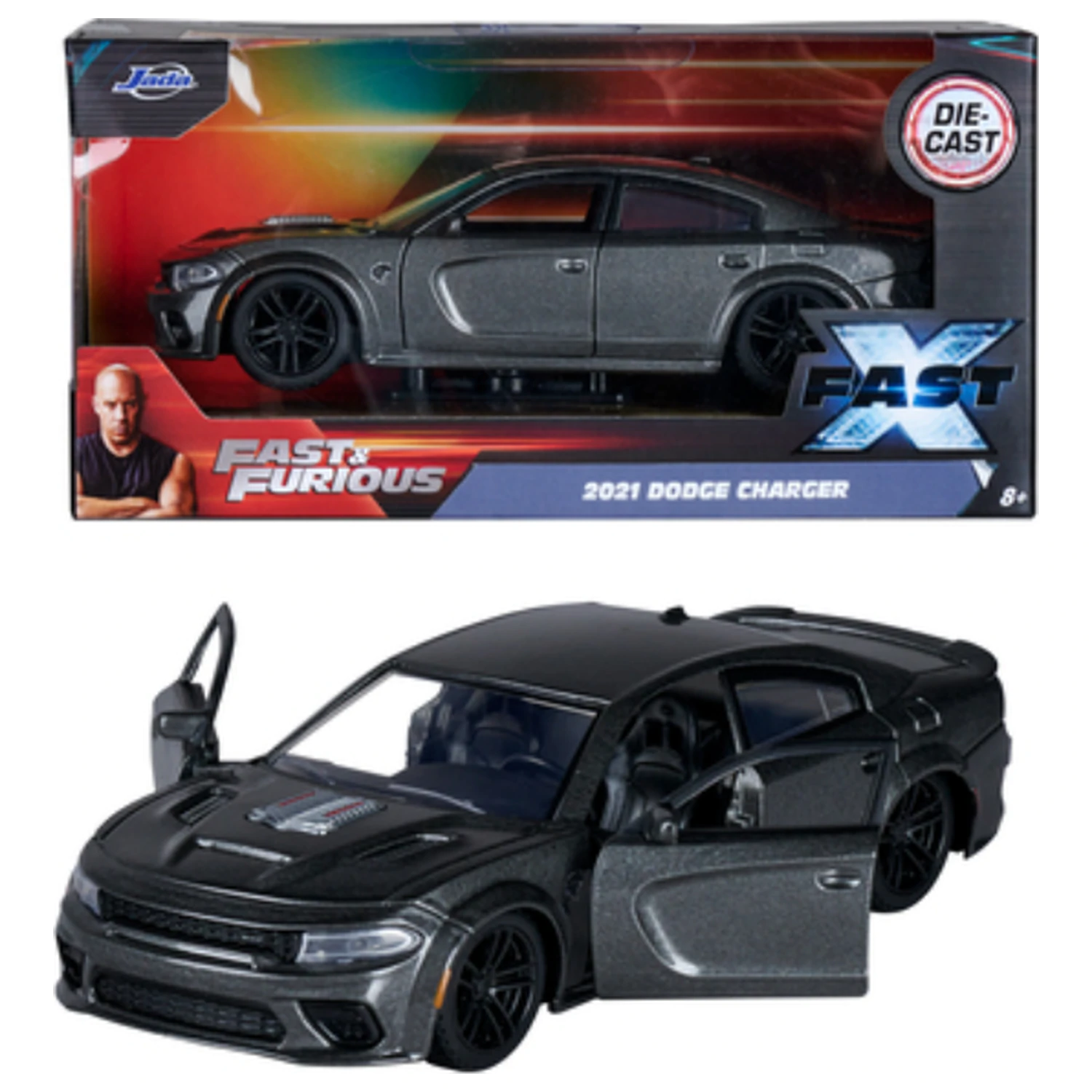 Fast & Furious 2021 Dodge Charger 1:24 model auta fotografii produktu
