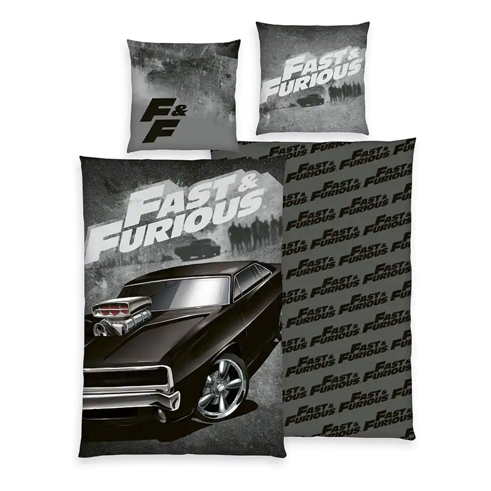 Fast & Furious ložní povlečení 135 x 200 cm fotografii produktu
