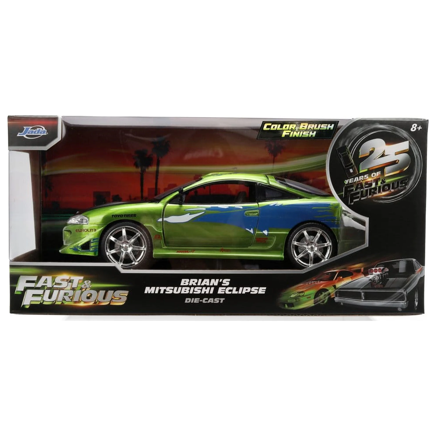 Fast & Furious Diecast vozidlo 1:24 Anniversary Mitsubishi 19 cm fotografii produktu