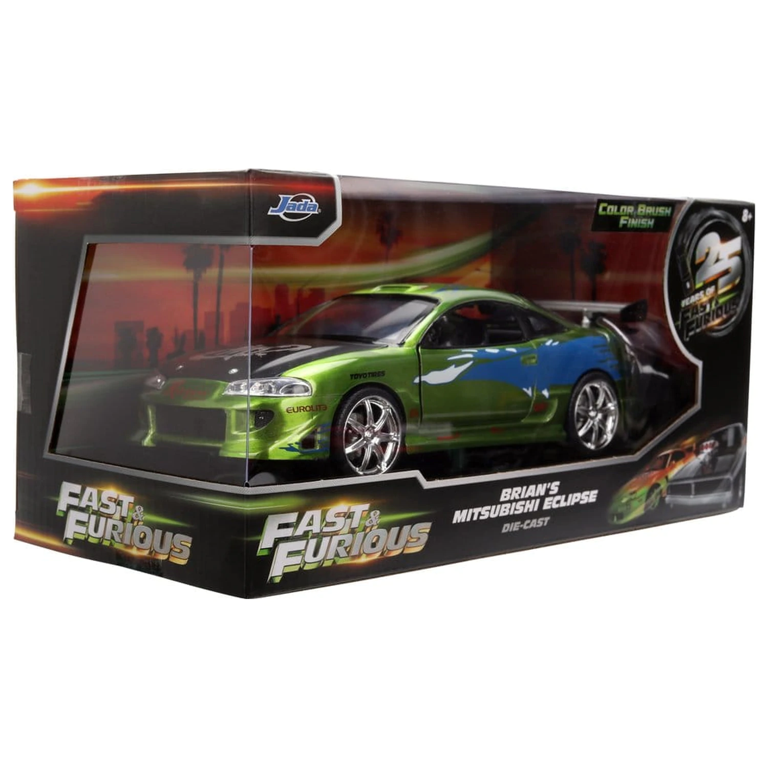 Fast & Furious Diecast vozidlo 1:24 Anniversary Mitsubishi 19 cm fotografii produktu