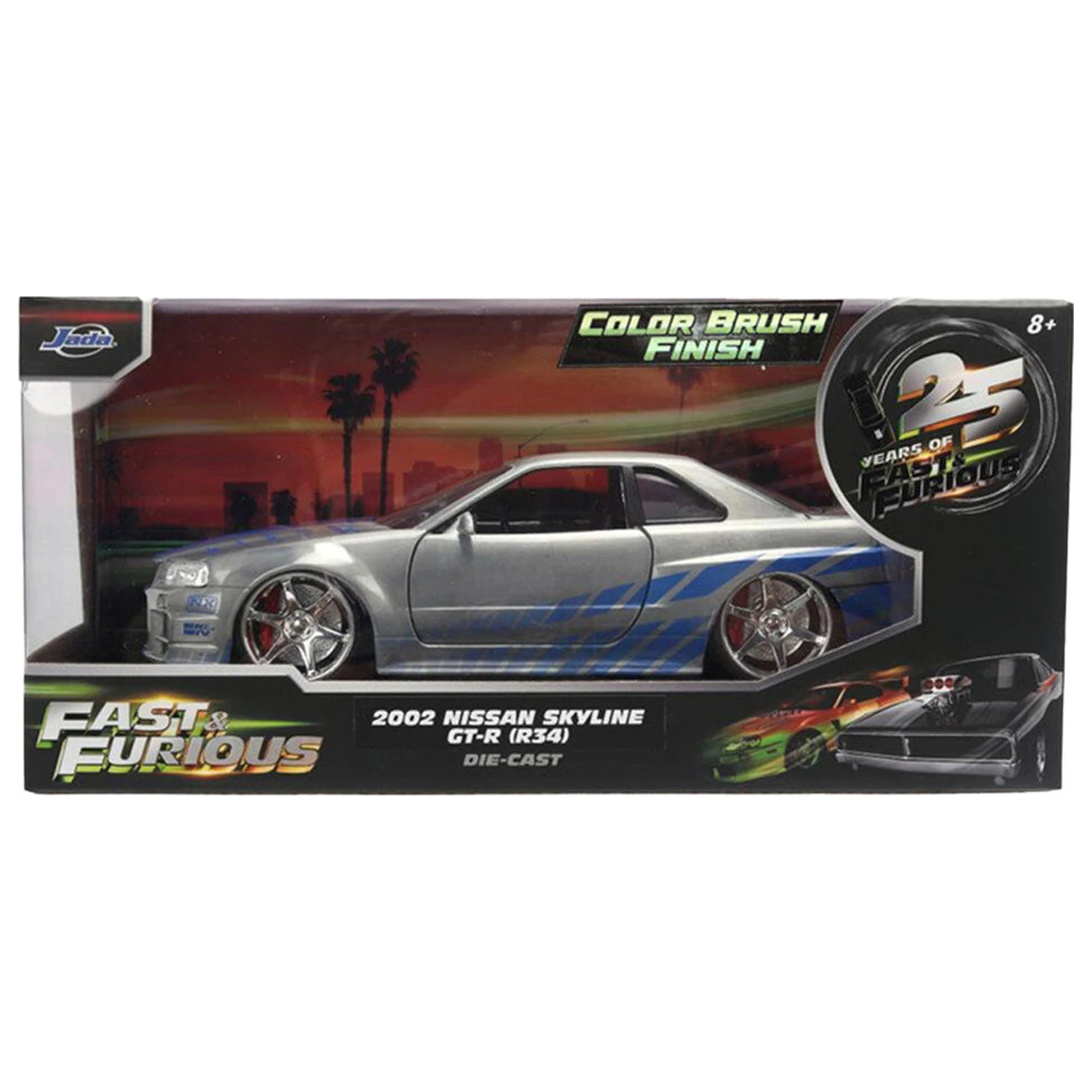Fast & Furious Diecast vozidlo 1:24 Anniversary Nissan Skyline 19 cm fotografii produktu