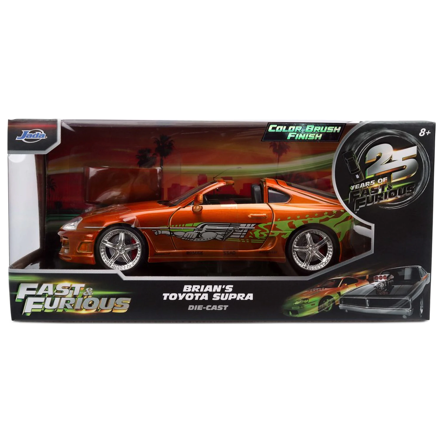 Fast & Furious Diecast model 1/24 výroční Toyota Supra fotografii produktu