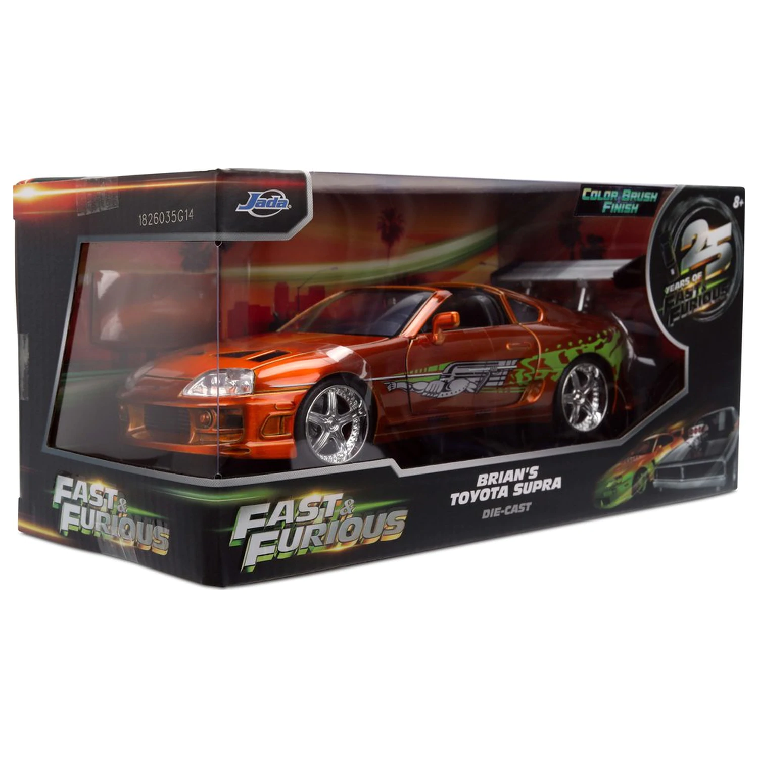 Fast & Furious Diecast model 1/24 výroční Toyota Supra fotografii produktu