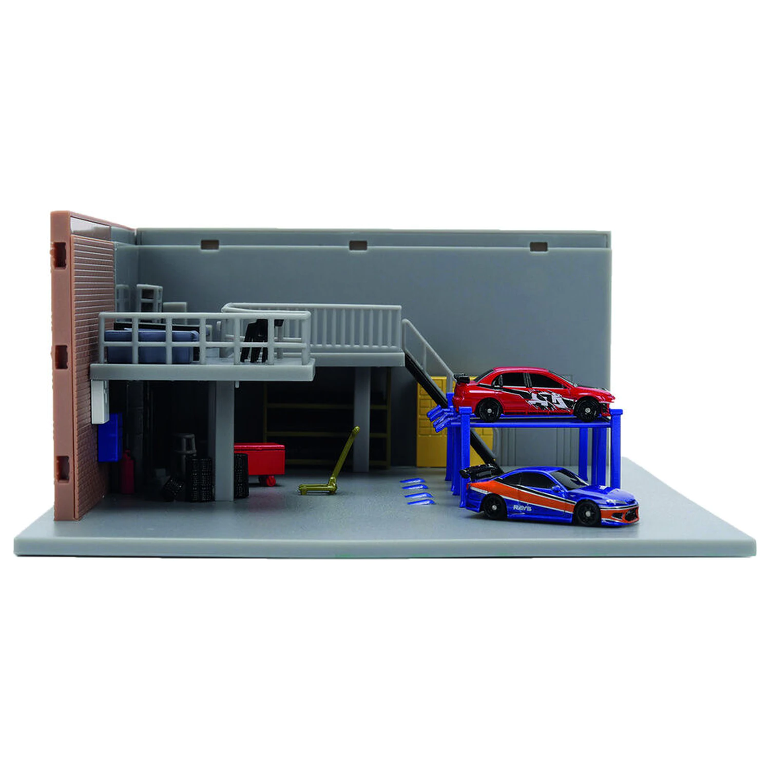 Fast & Furious Hans garáž diorama replika fotografii produktu
