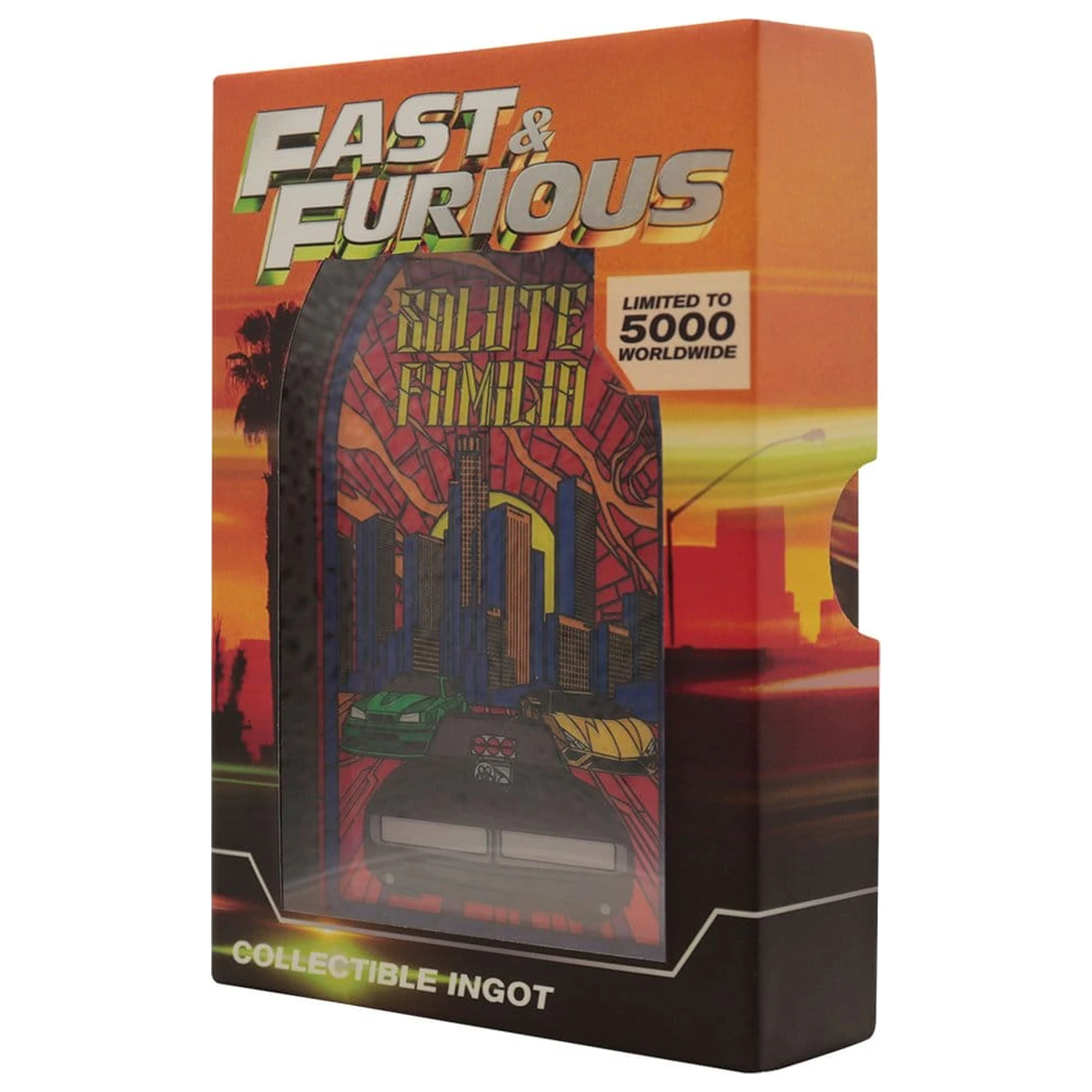 Fast & Furious Ingot Kov ve stylu vitráže fotografii produktu