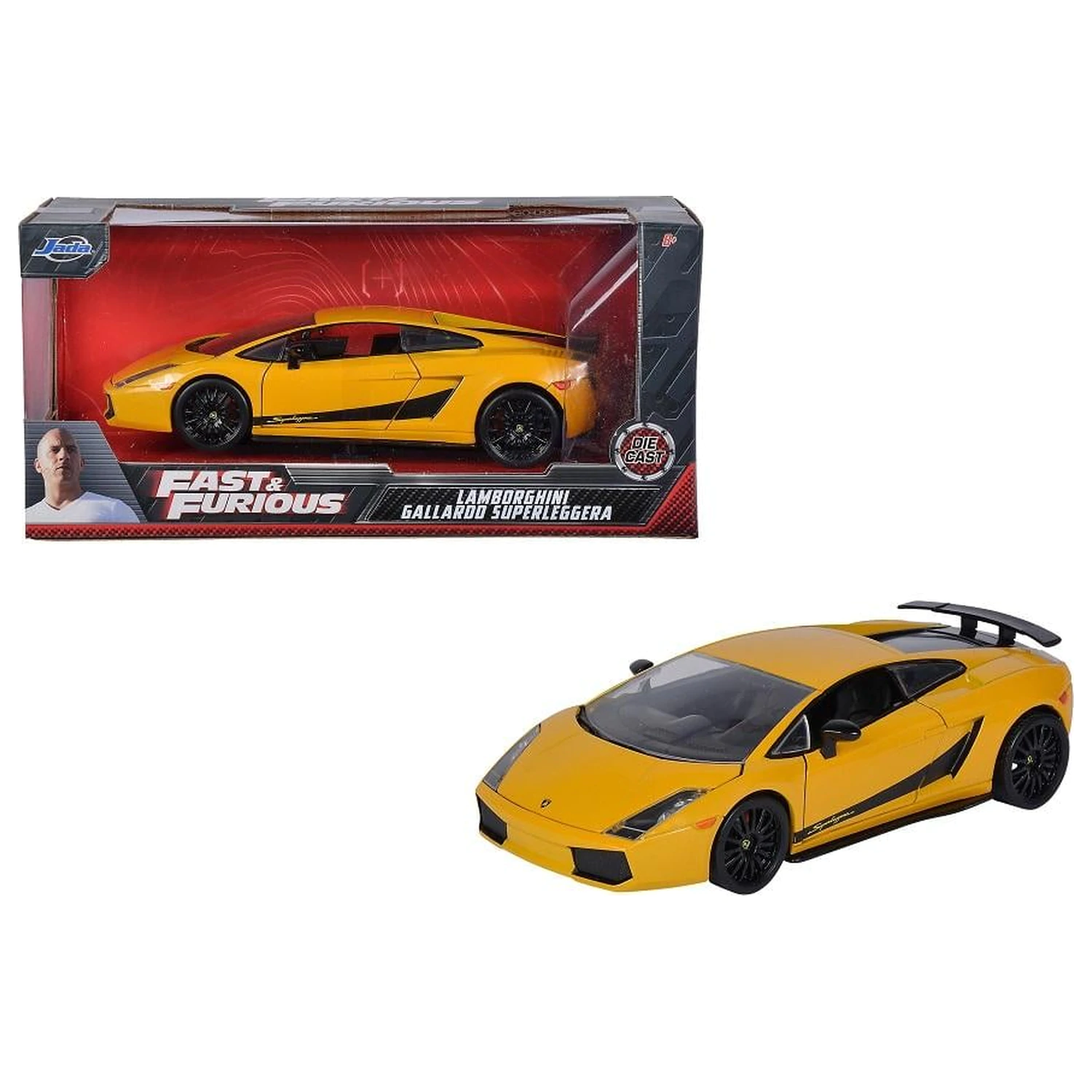 Fast & Furious Lamborghini Gallardo 1:24 fotografii produktu