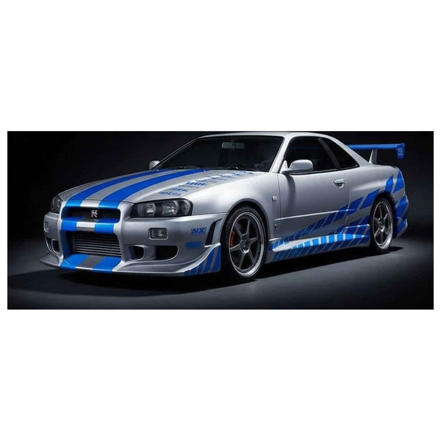 Fast & Furious Model Kit Brian's 1999 Nissan Skyline GT-R fotografii produktu