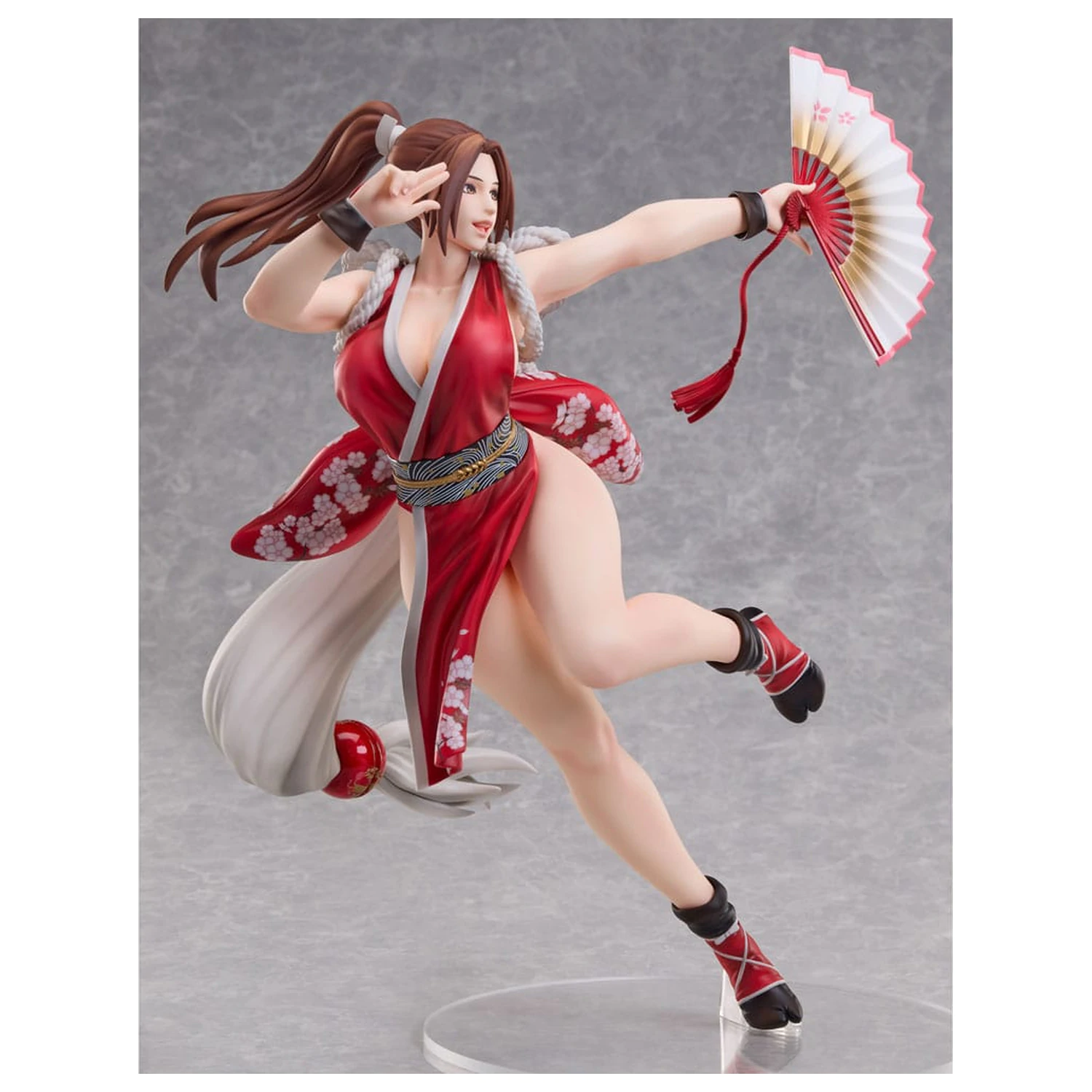 Fatal Fury: City of the Wolves B-Style PVC socha 1/4 Mai Shiranui: Dance of the Cherry Blossom Storm Suzaku 40 cm fotografii produktu
