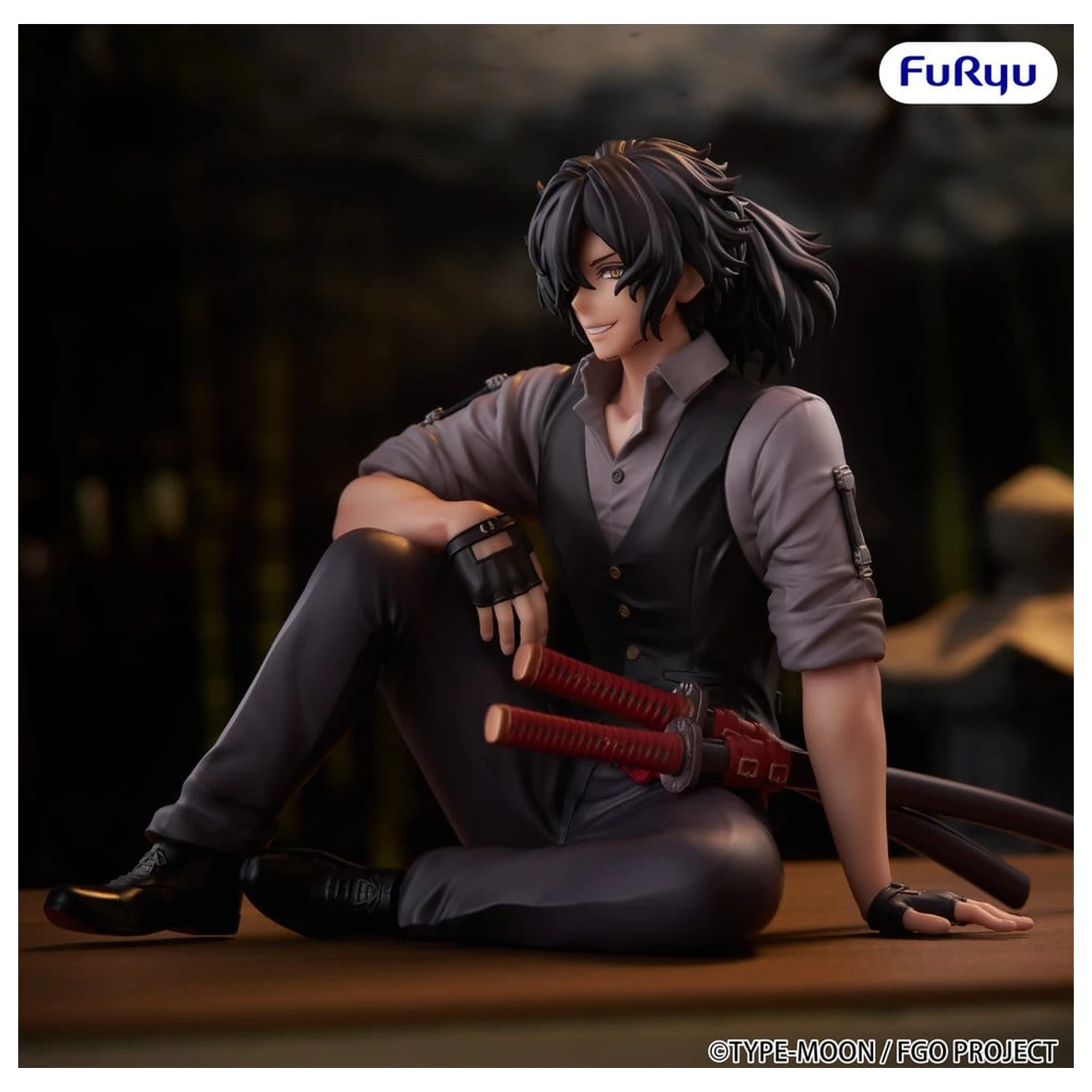 Fate/Grand Order Noodle Stopper PVC figurka Assassin Izou Okada Awesome Dapper Suit 9 cm fotografii produktu