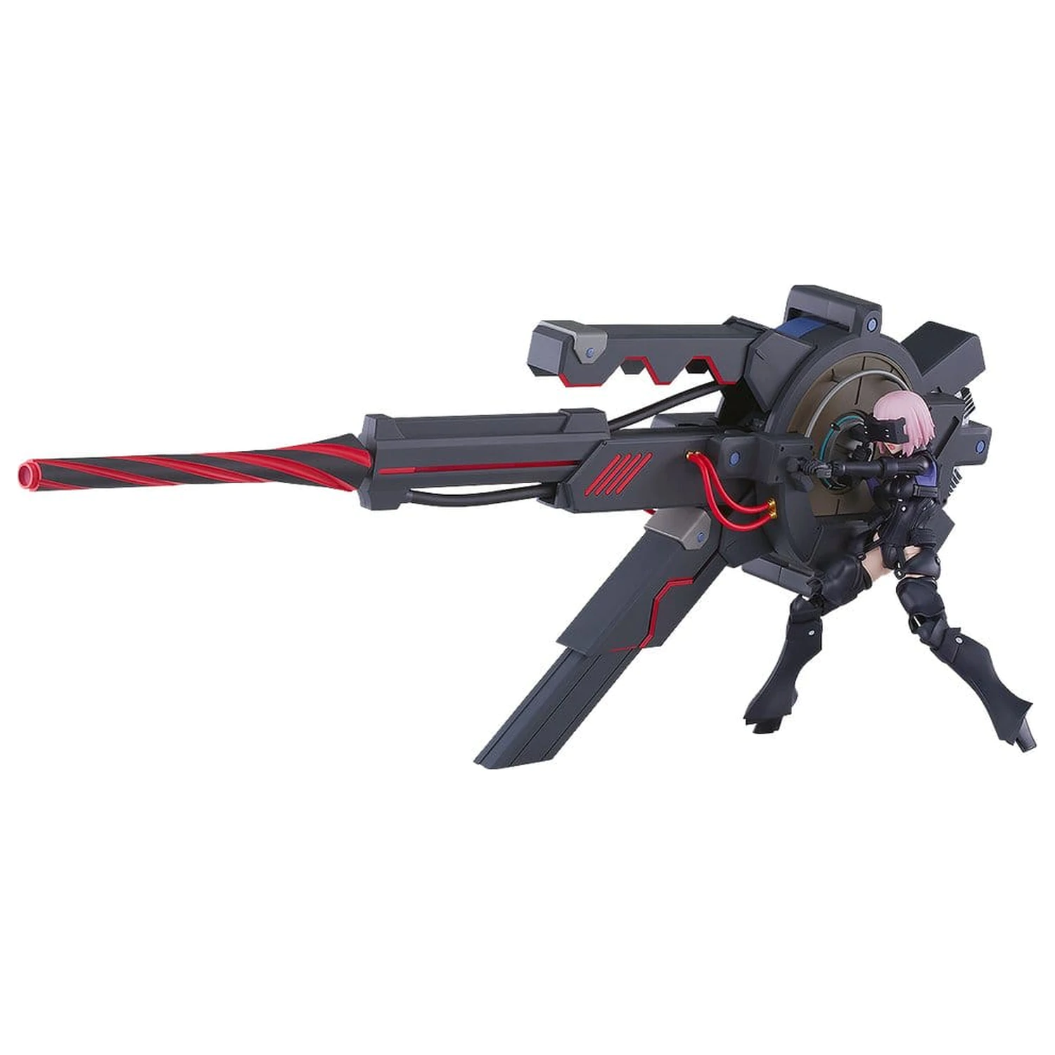 Fate/Grand Order Plamatea Plastic Model Kit Shielder/Mash Kyrielight (Ortinax) Black Barrel Edition 17 cm fotografii produktu