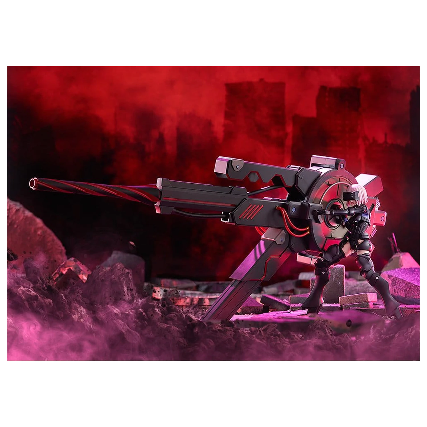 Fate/Grand Order Plamatea Plastic Model Kit Shielder/Mash Kyrielight (Ortinax) Black Barrel Edition 17 cm fotografii produktu