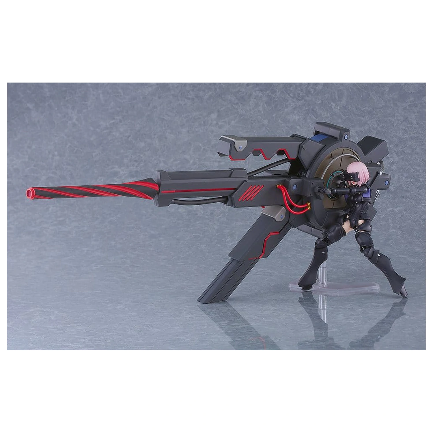 Fate/Grand Order Plamatea Plastic Model Kit Shielder/Mash Kyrielight (Ortinax) Black Barrel Edition 17 cm fotografii produktu