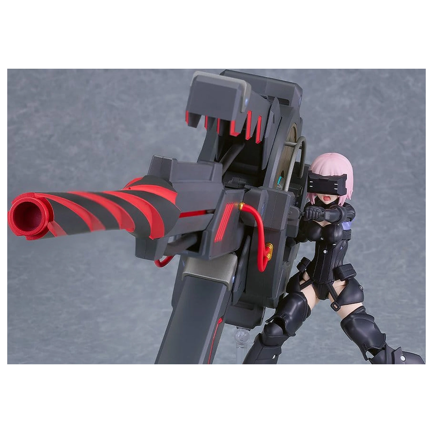 Fate/Grand Order Plamatea Plastic Model Kit Shielder/Mash Kyrielight (Ortinax) Black Barrel Edition 17 cm fotografii produktu