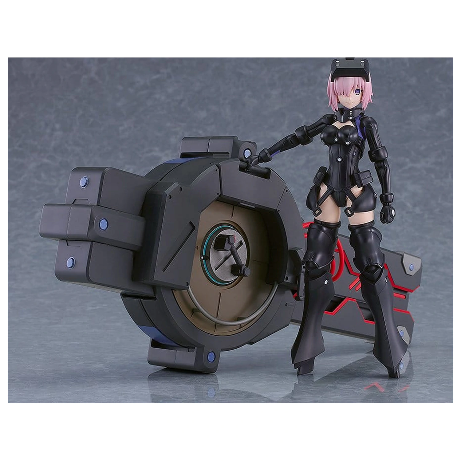 Fate/Grand Order Plamatea Plastic Model Kit Shielder/Mash Kyrielight (Ortinax) Black Barrel Edition 17 cm fotografii produktu