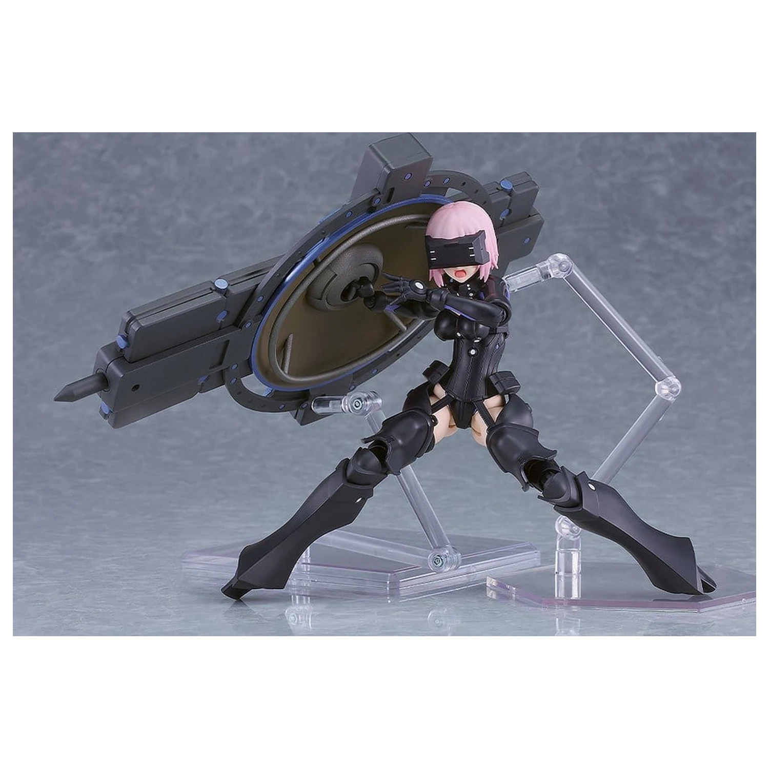 Fate/Grand Order Plamatea Plastic Model Kit Shielder/Mash Kyrielight (Ortinax) Black Barrel Edition 17 cm fotografii produktu