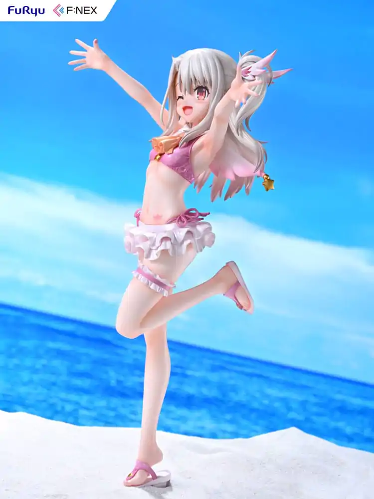 Fate/Kaleid F:NEX PVC Soška 1/7 Illyasviel von Einzbern Plavková Verze 20 cm fotografii produktu