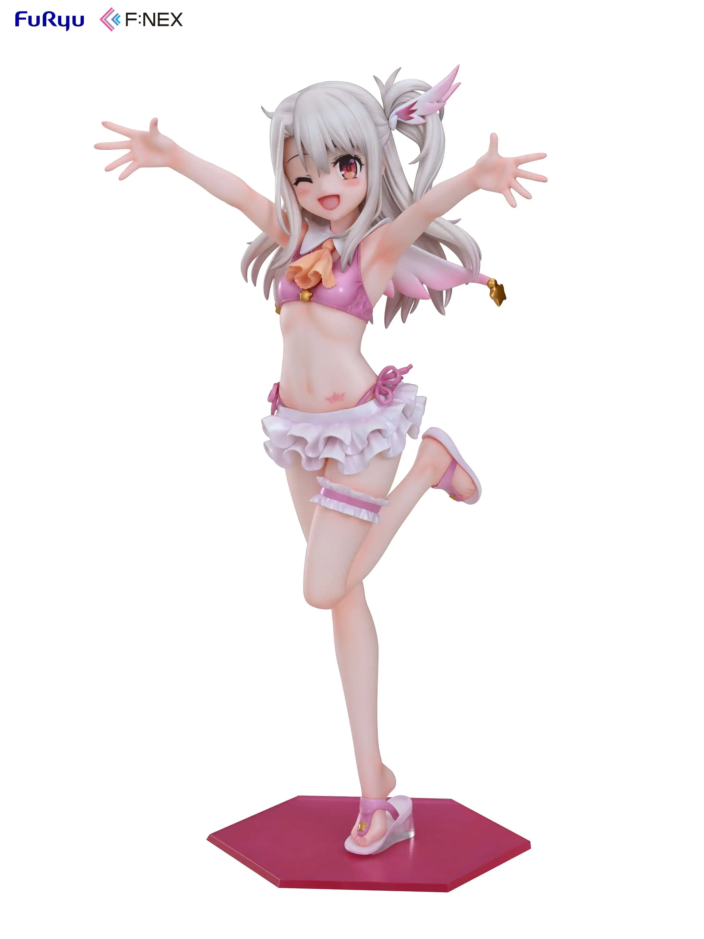 Fate/Kaleid F:NEX PVC Soška 1/7 Illyasviel von Einzbern Plavková Verze 20 cm fotografii produktu