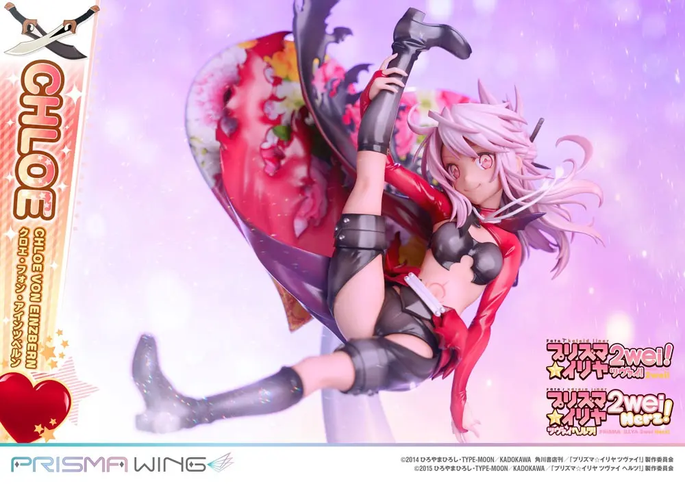 Fate/kaleid liner Prisma Illya Prisma Wing PVC soška 1/7 Chloe von Einzbern 20 cm fotografii produktu